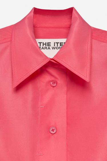 SHIRT WITH POCKETS - THE ITEM ZARA WOMAN - Pink by Zara - Image 7