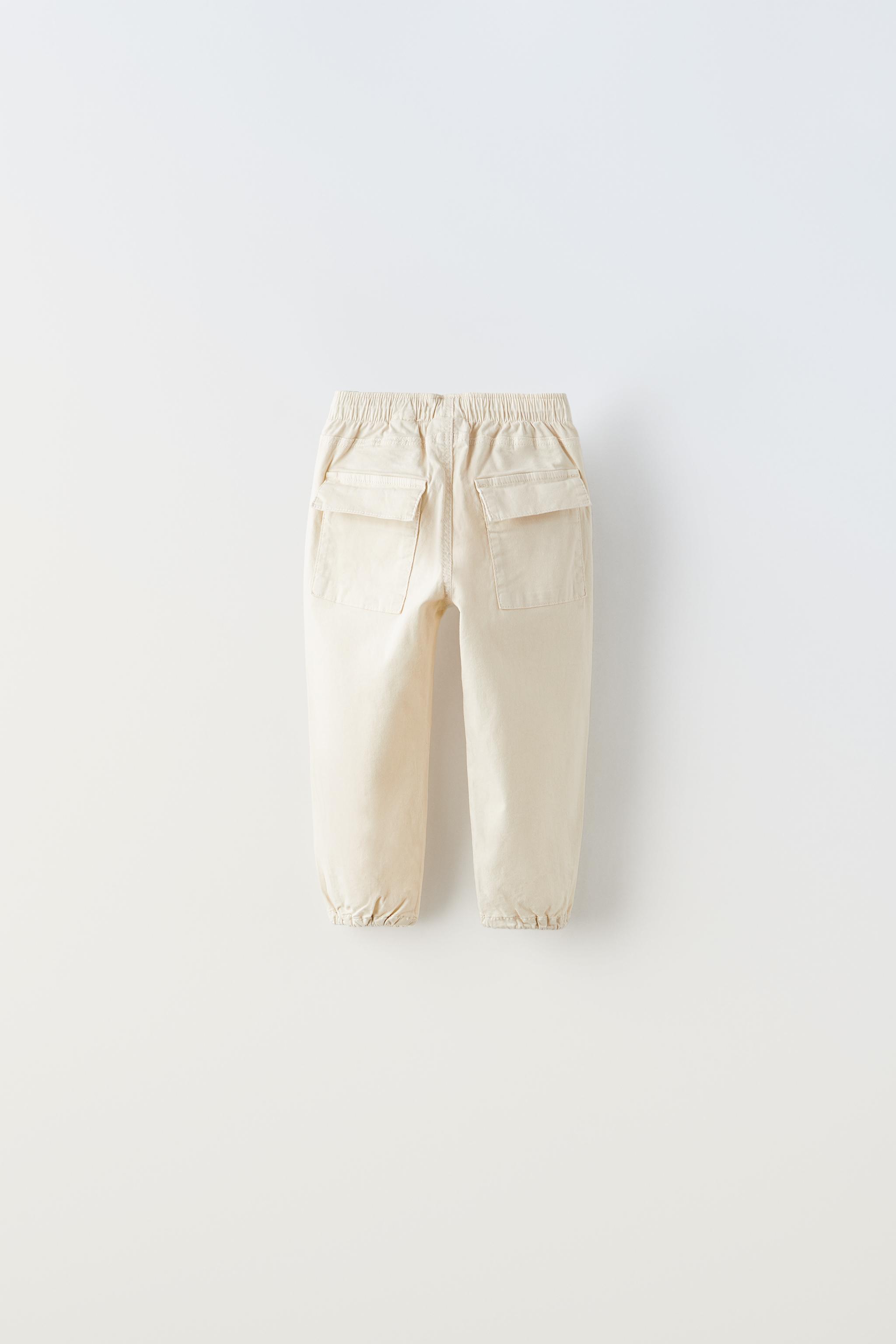 PARACHUTE TROUSERS - Ice