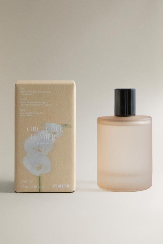 (100 ML) ORCHIDÉE LUMIÈRE FABRIC FRESHENER SPRAY - Purple by Zara - Image 0