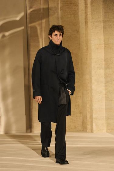 Mid-length coat with toggle detail - LIMITED EDITION — Deep blue 1