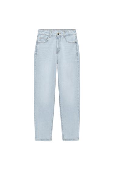 JEANS Z1975 MOM FIT TIRO ALTO - Azul claro de Zara