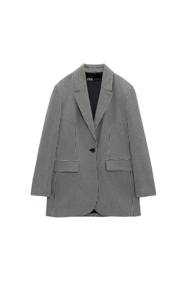 BLAZER RECTA CUADRO VICHY