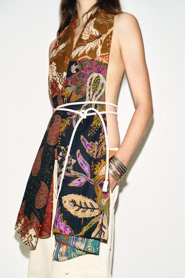 PAISLEY PRINT SCARF - Multicoloured by Zara - Image 1