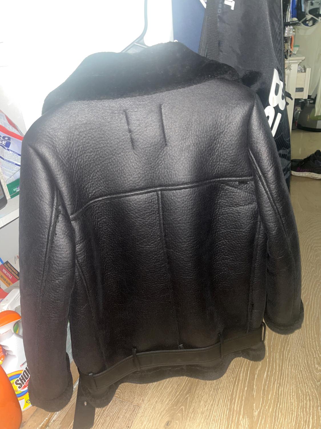 DOUBLE-FACED BIKER JACKET - Image 2