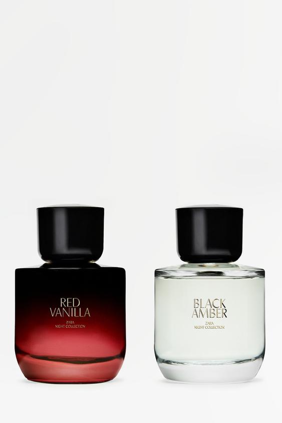RED VANILLA 90 ML oz BLACK AMBER 90 ML oz ZARA India