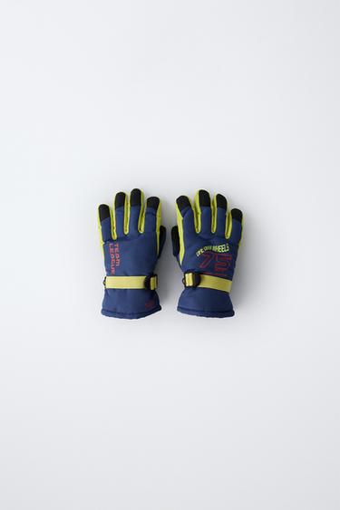 RENNFAHRER-HANDSCHUHE - Blau von Zara - Bild 0