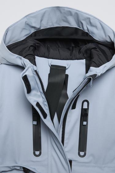 PARKA MATELASSÉE WATER REPELLENT ET WINDPROOF RECCO® SYSTEM SKI COLLECTION - Bleu clair de Zara - Image 2