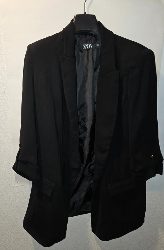 BLAZER WITH ROLLED-UP SLEEVES - Image 6