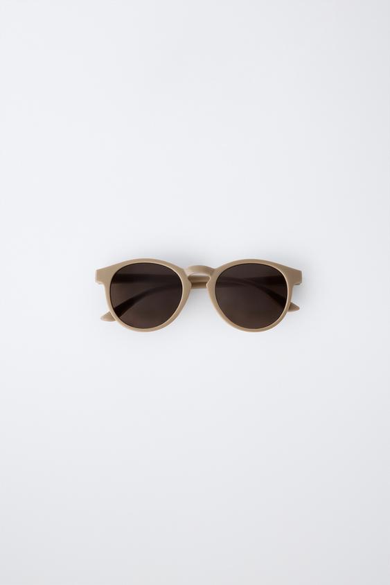 GAFAS DE SOL PASTA FINA - Beige de Zara - Imagen 0