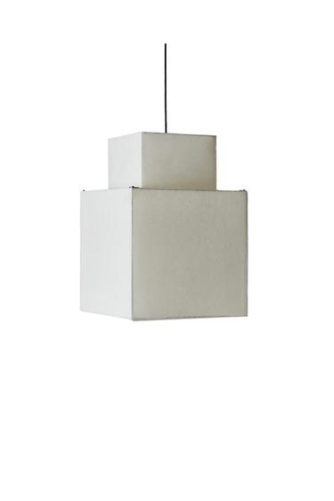 LAMP 02 - krémová zn. Zara