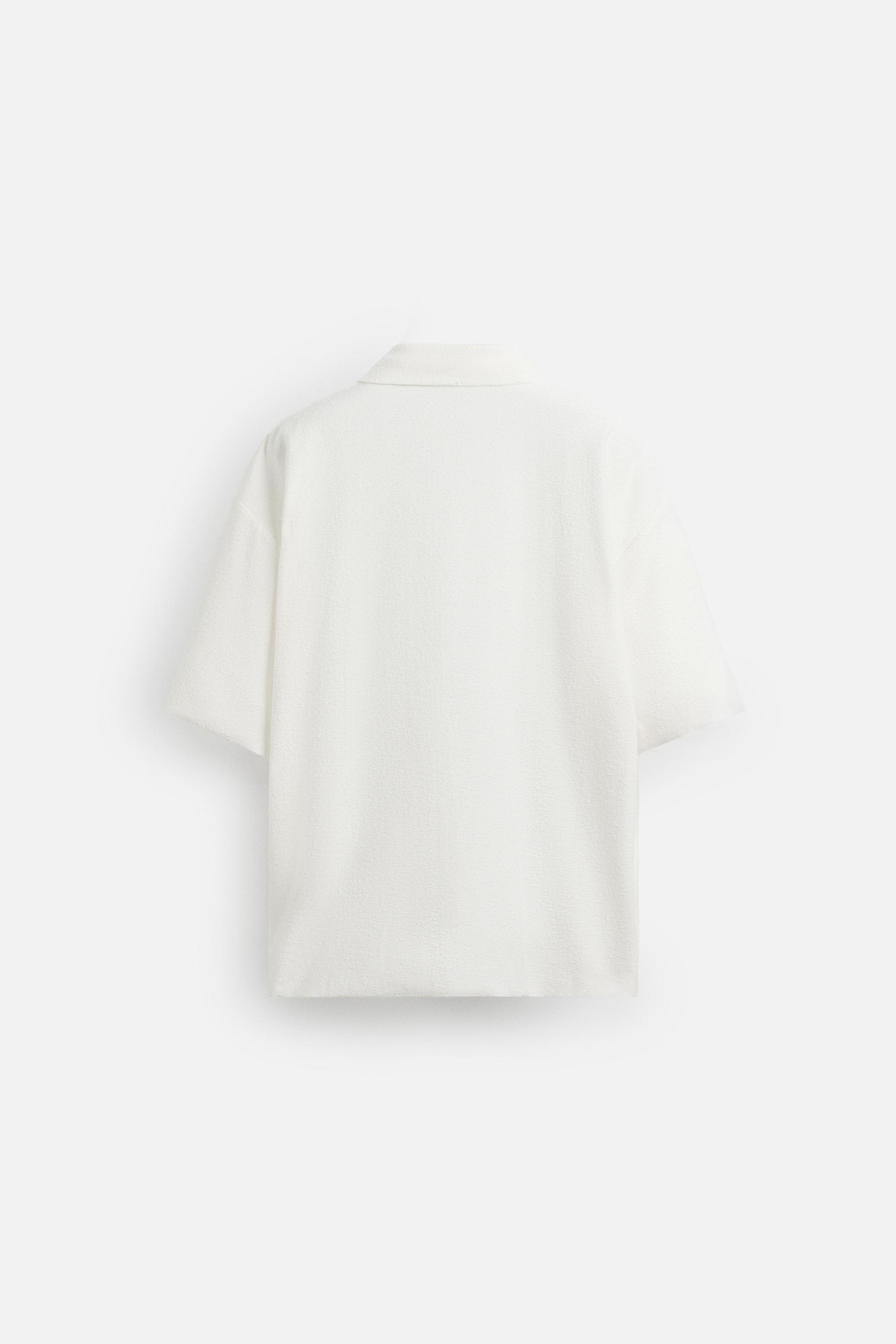 RELAXED FIT TEXTURED SHIRT