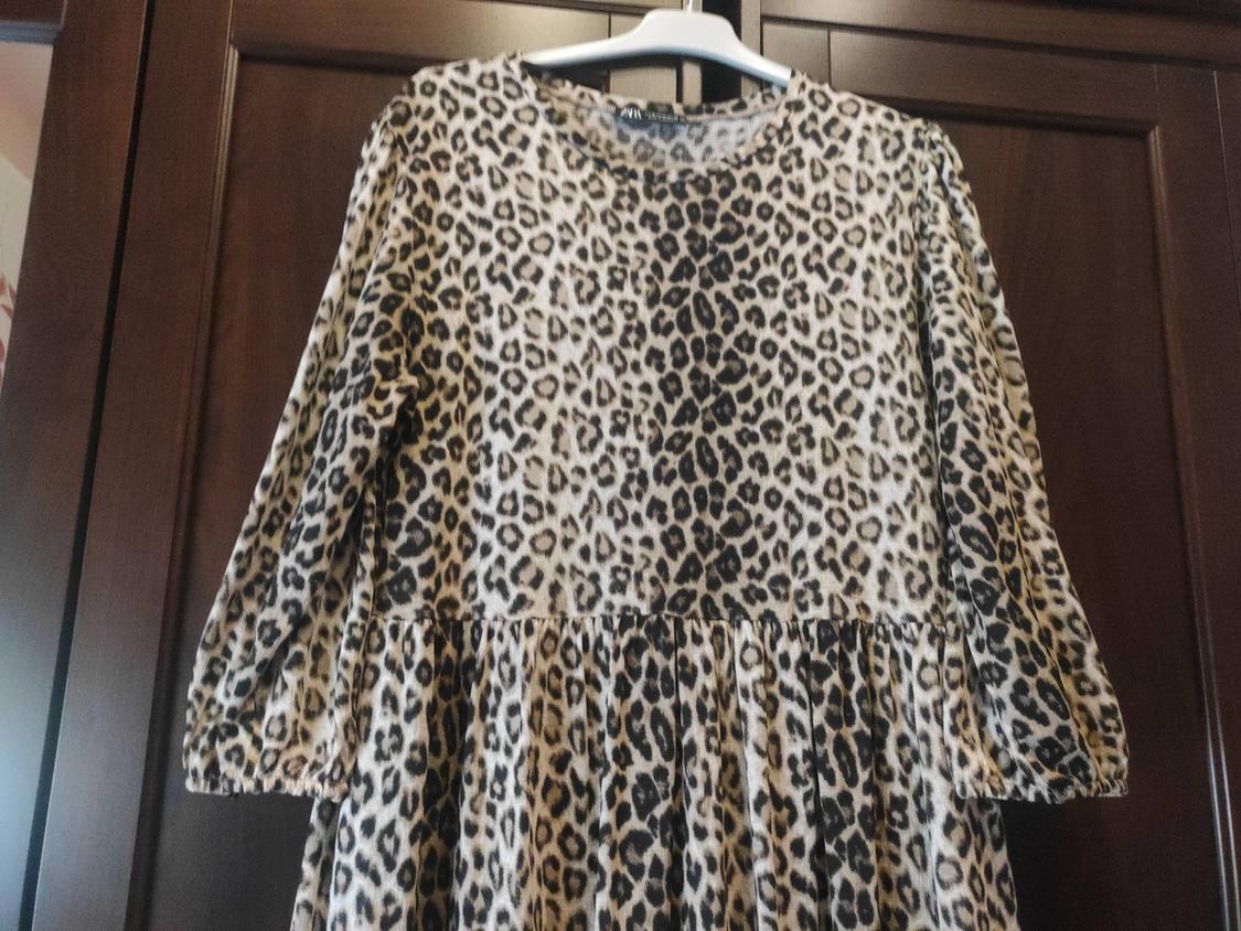 PRINTED MIDI DRESS - Image 3
