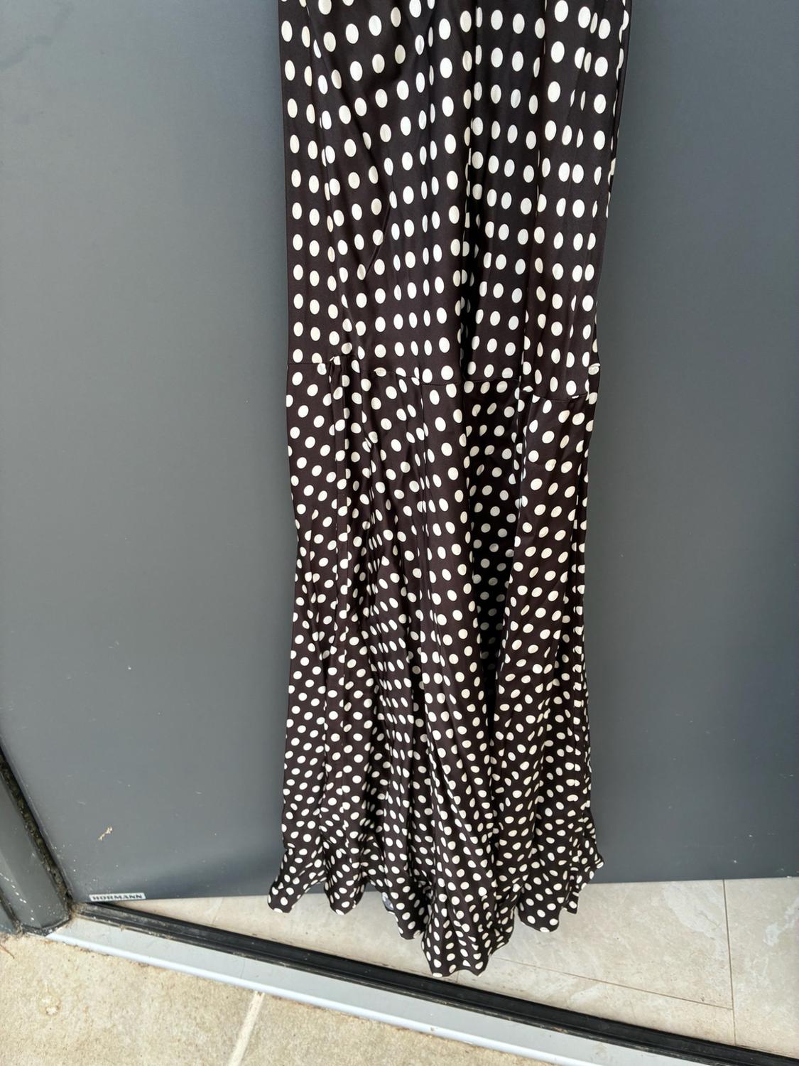 ZW COLLECTION HALTER POLKA DOT DRESS - Image 3