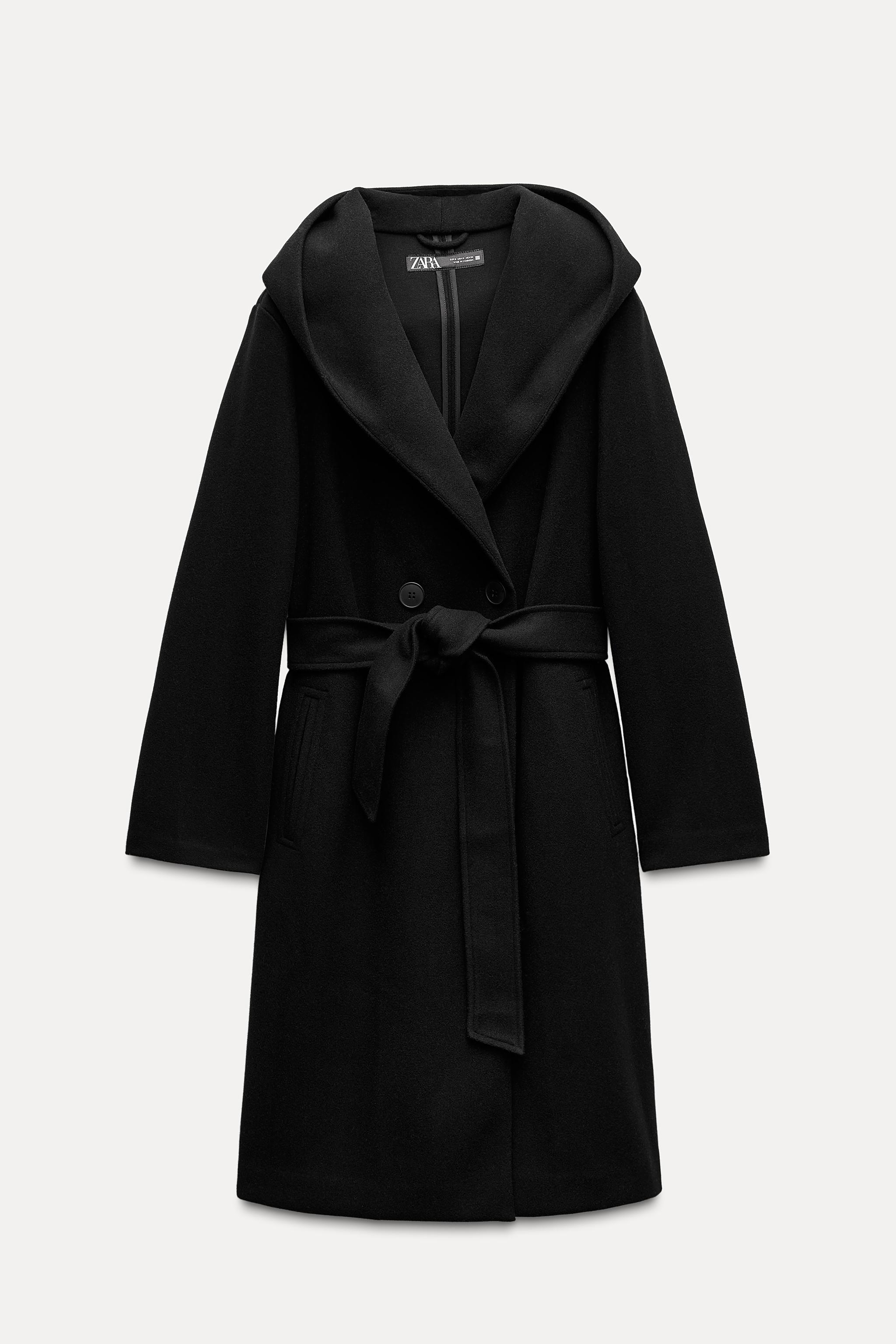 Manteau capuche zara sale