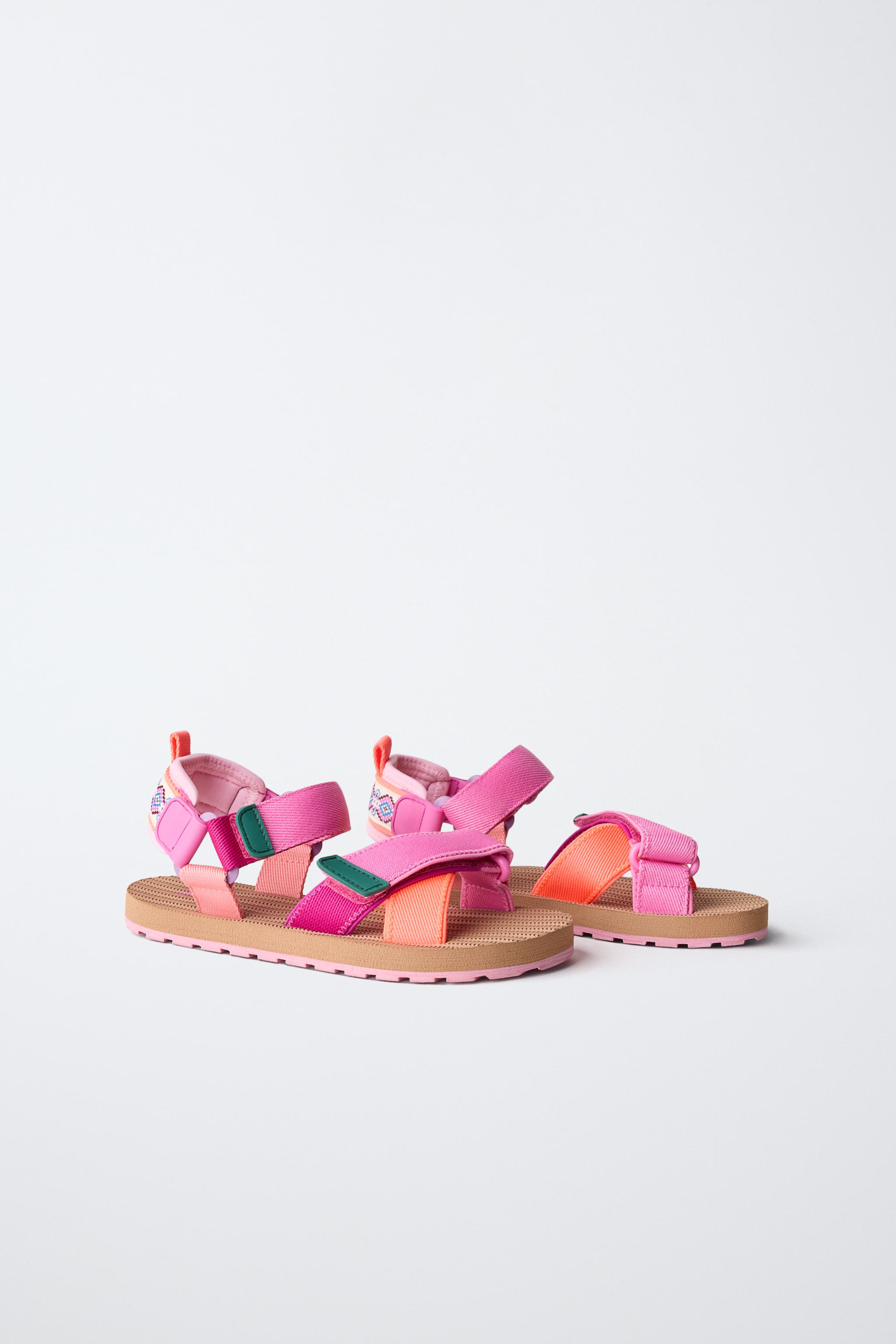 MULTICOLOR TECHNICAL SANDALS — Multi-color (alternate view)