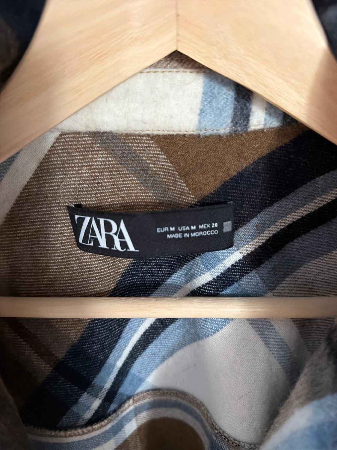 LONGLINE CHECK OVERSHIRT - Image 3