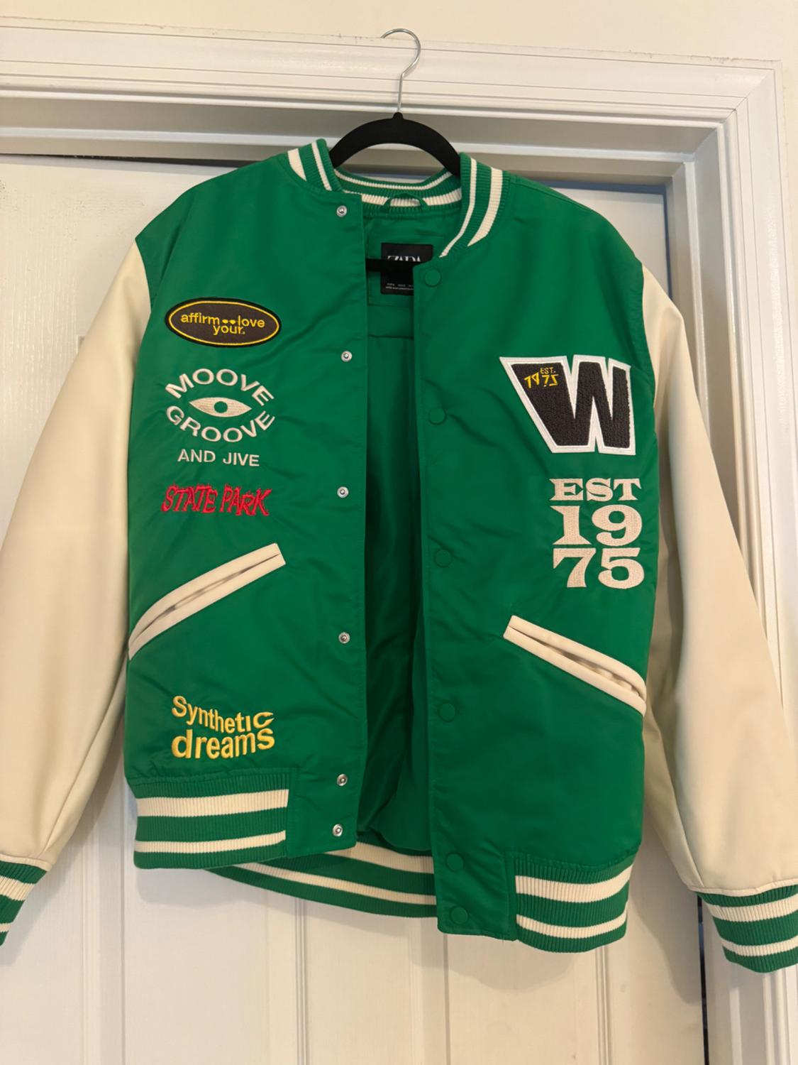 COMBINATION PATCHES BOMBER JACKET