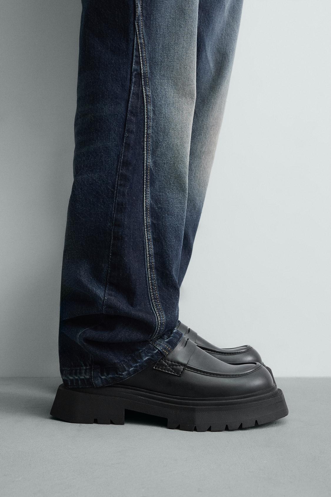 МАССИВНЫЕ ПЕННИ-МОКАСИНЫ ZARA