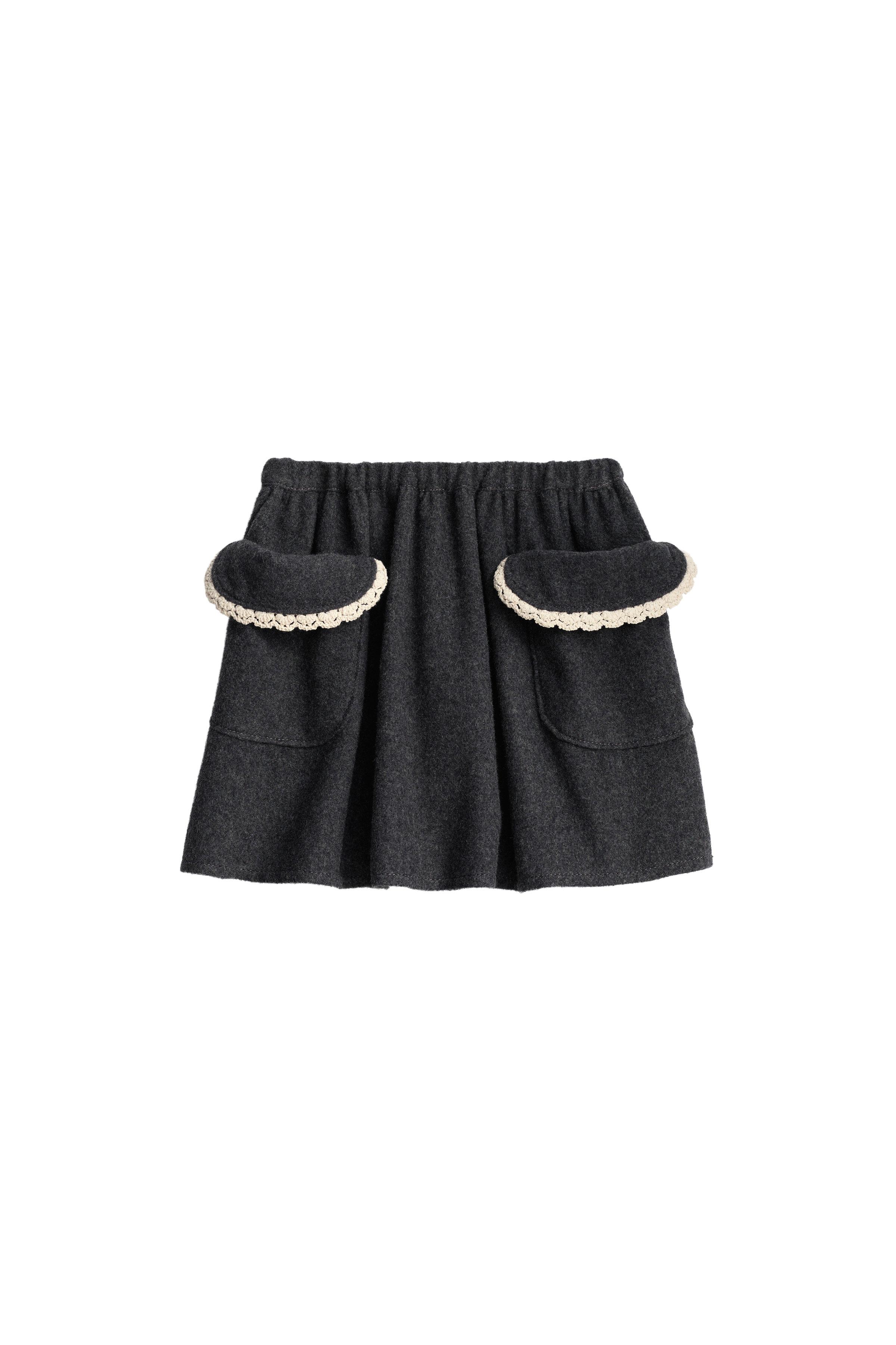 JUPE AVEC LAINE CROCHET LIMITED EDITION