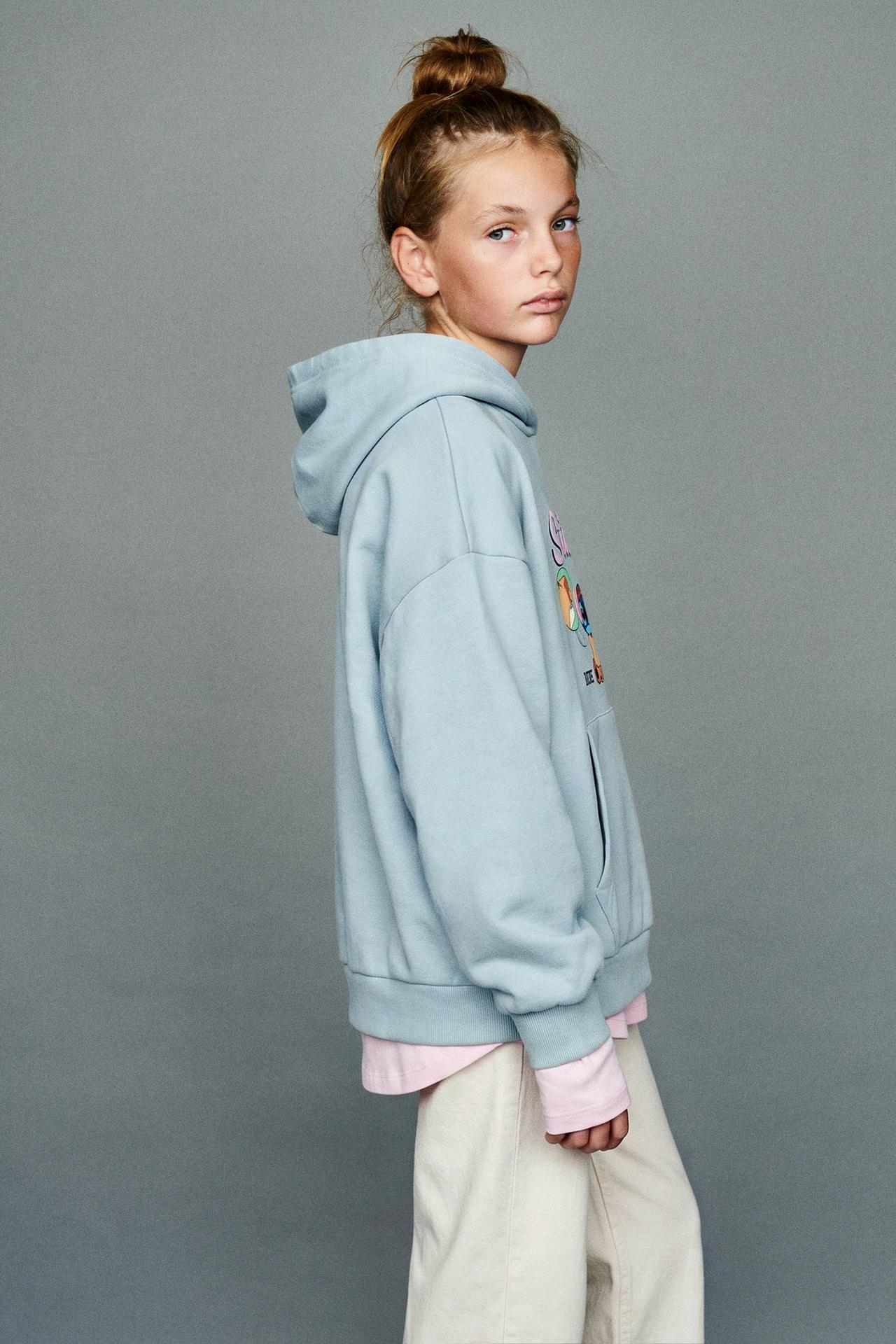 LILO & STITCH © DISNEY HOODIE — Light blue