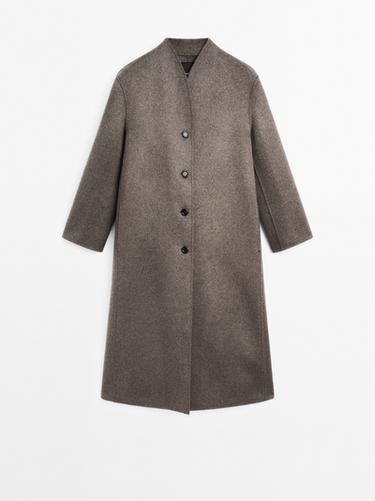 Zara Wool blend high neck coat - 210 - Image 0