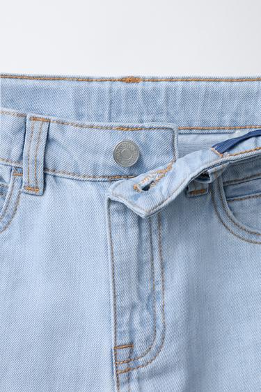 LOOSE FIT JEANS - Light blue by Zara - Image 2