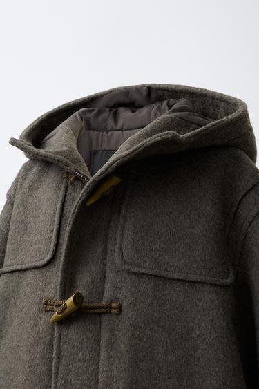 TRENKA PAÑO - Gris topo de Zara