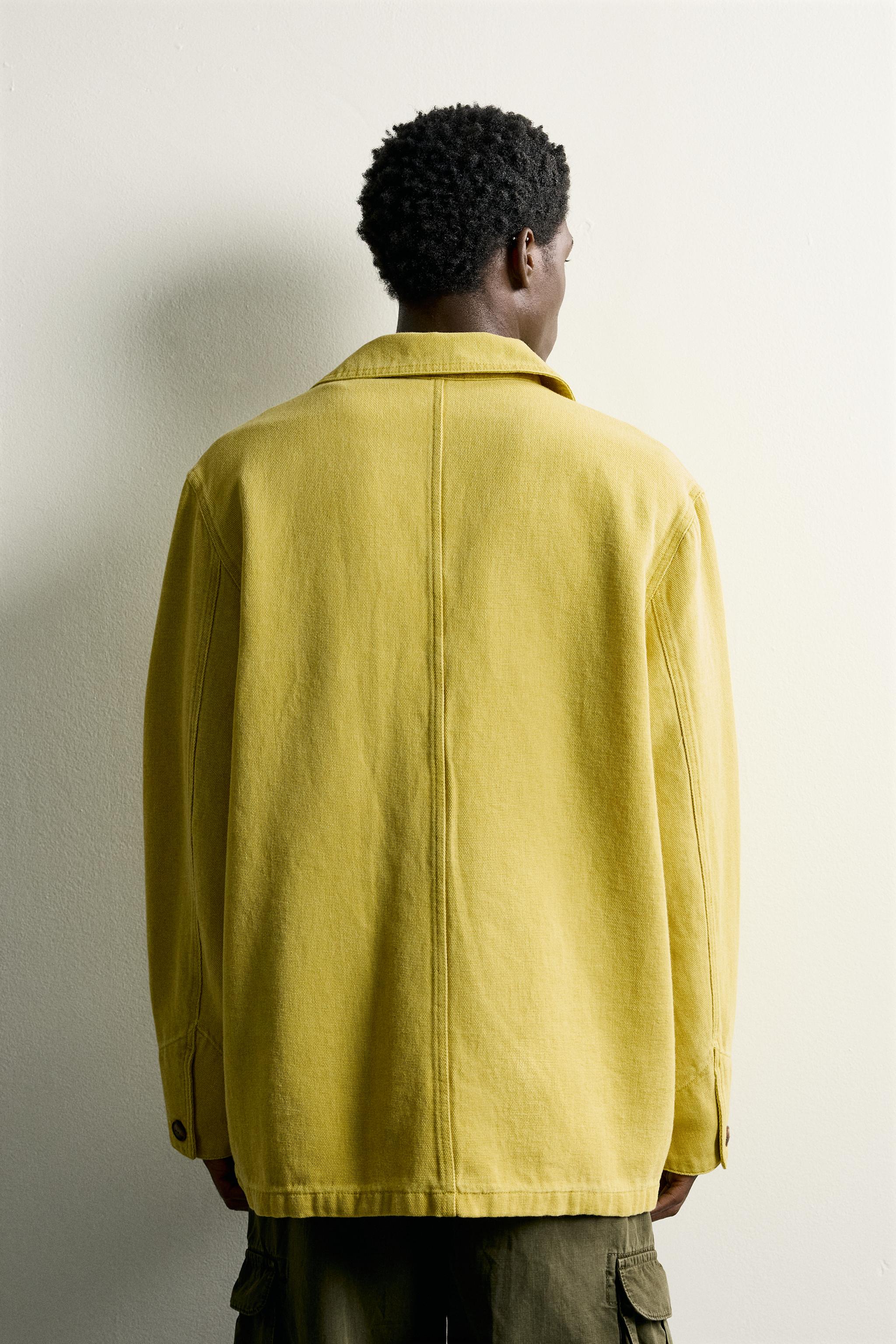 RELAXED-FIT WASHED OVERSHIRT