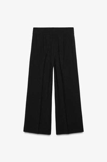 JUPE-CULOTTE COLLECTION ZW - Noir de Zara - Image 5