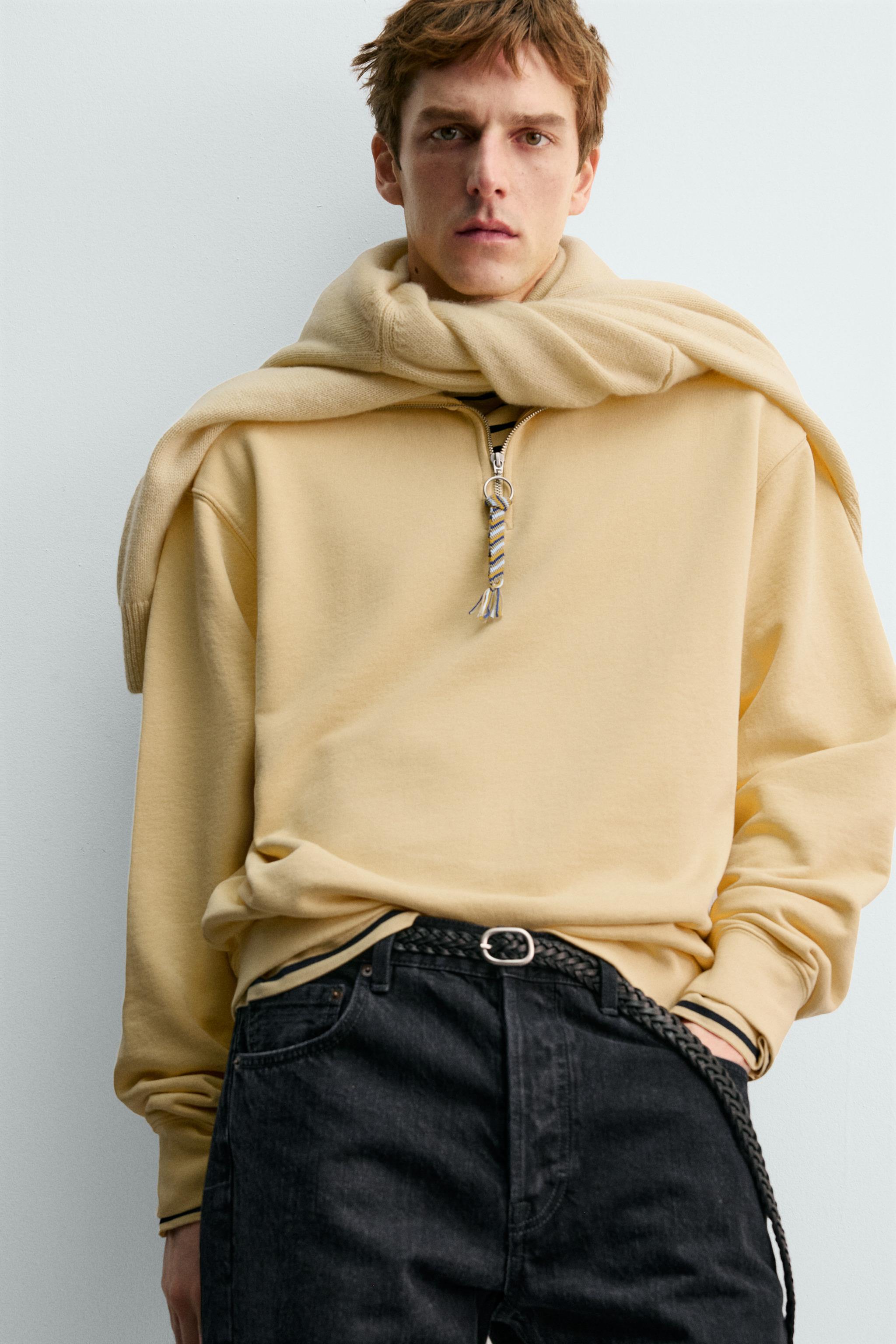 SWEAT COL ZIPPÉ À BANDE AARON LEVINE X ZARA