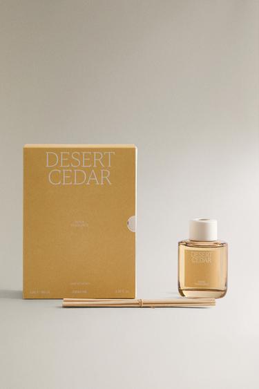 (100 ML) DIFFUSEUR DE PARFUM D’AMBIANCE À BÂTONNETS DESERT CEDAR - Ocre de Zara - Image 1