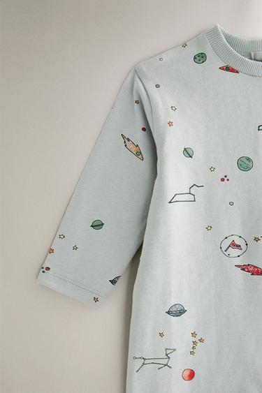 CHILDREN'S PLANET ROMPER - Light blue by Zara - Image 2