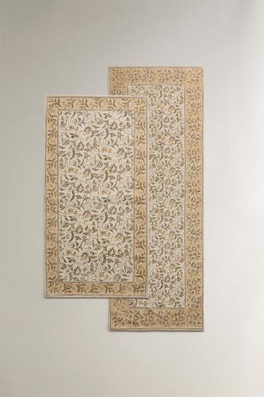 TAPIS DE COULOIR BLOCK PRINT - Multicolore de Zara - Image 0