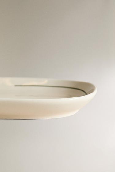 PLAT GRÈS CAFÉTÉRIA - Blanc / Vert de Zara - Image 3