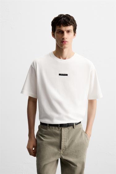 ストロベリープリントＴシャツホワイトZaraのストロベリープリントＴシャツ - ホワイト 