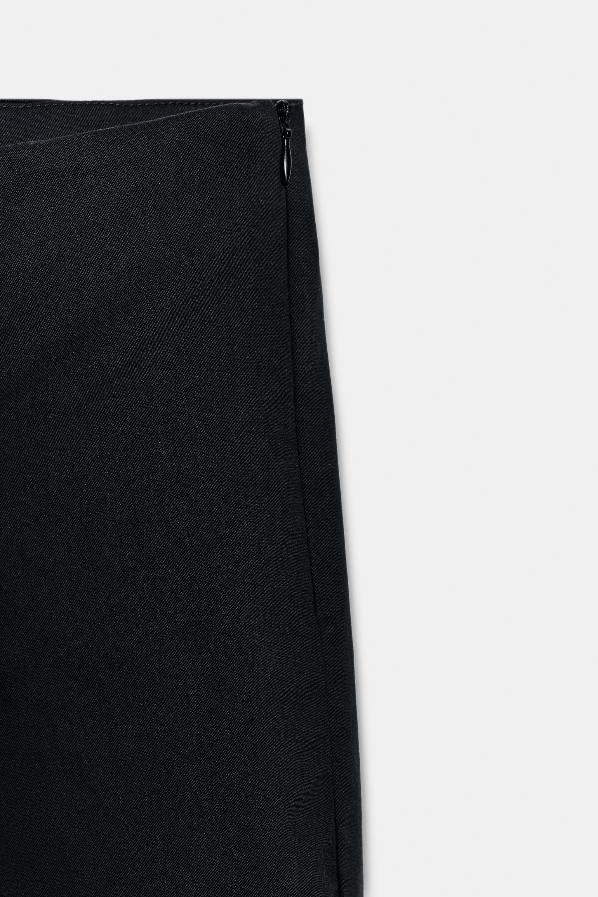 Женские брюки Zara ANIMAL PRINT CAPRI PANTS — фото 3