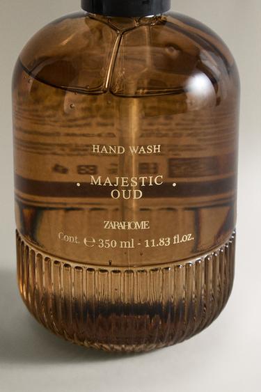 (350 ML) MAJESTIC OUD LIQUID HAND SOAP - Dark brown by Zara - Image 3