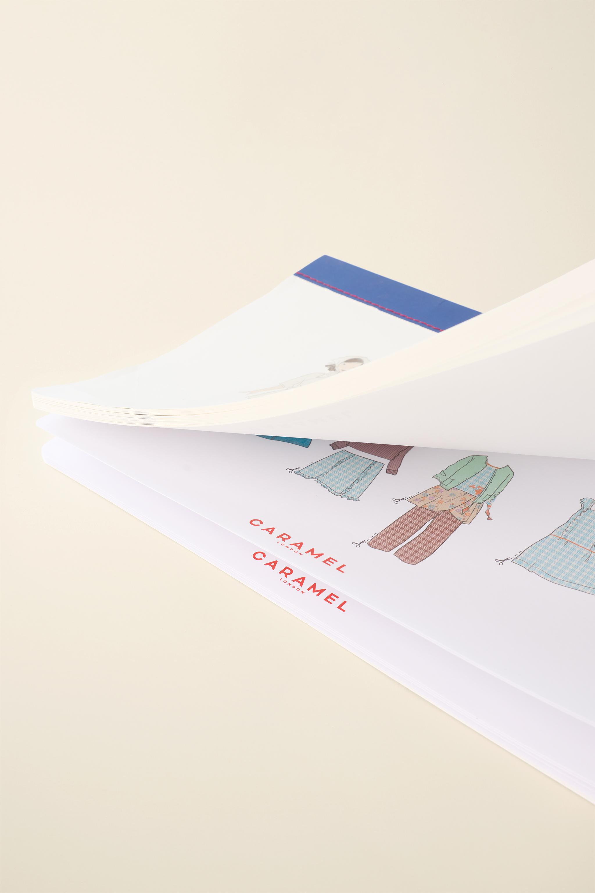STICKER PAD CREATED BY CARAMEL LONDON X ZARA