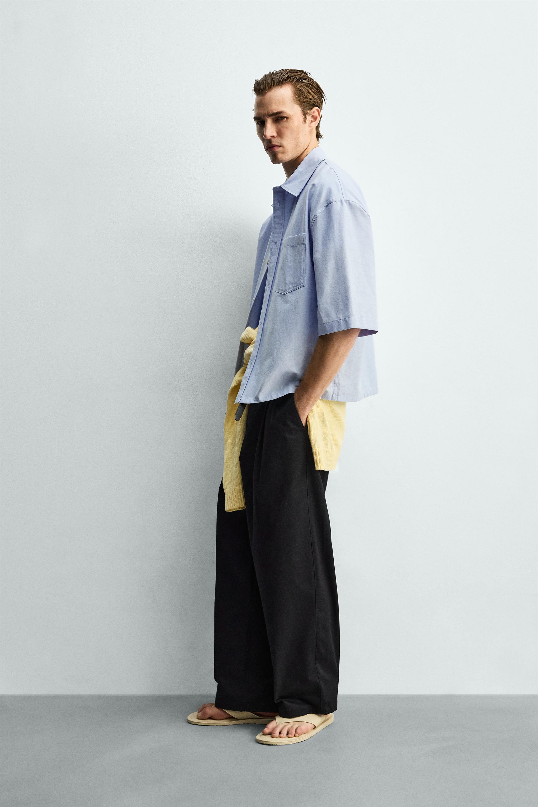 BOXY FIT SHIRT WITH POCKET
