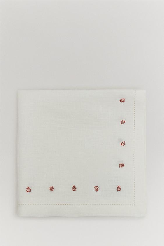 THE BURDEN OF EDEN NAPKINS - Zara의 초록 - 이미지 0