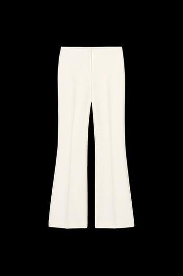 FLARE-HOSE - Cremefarben von Zara - Bild 0