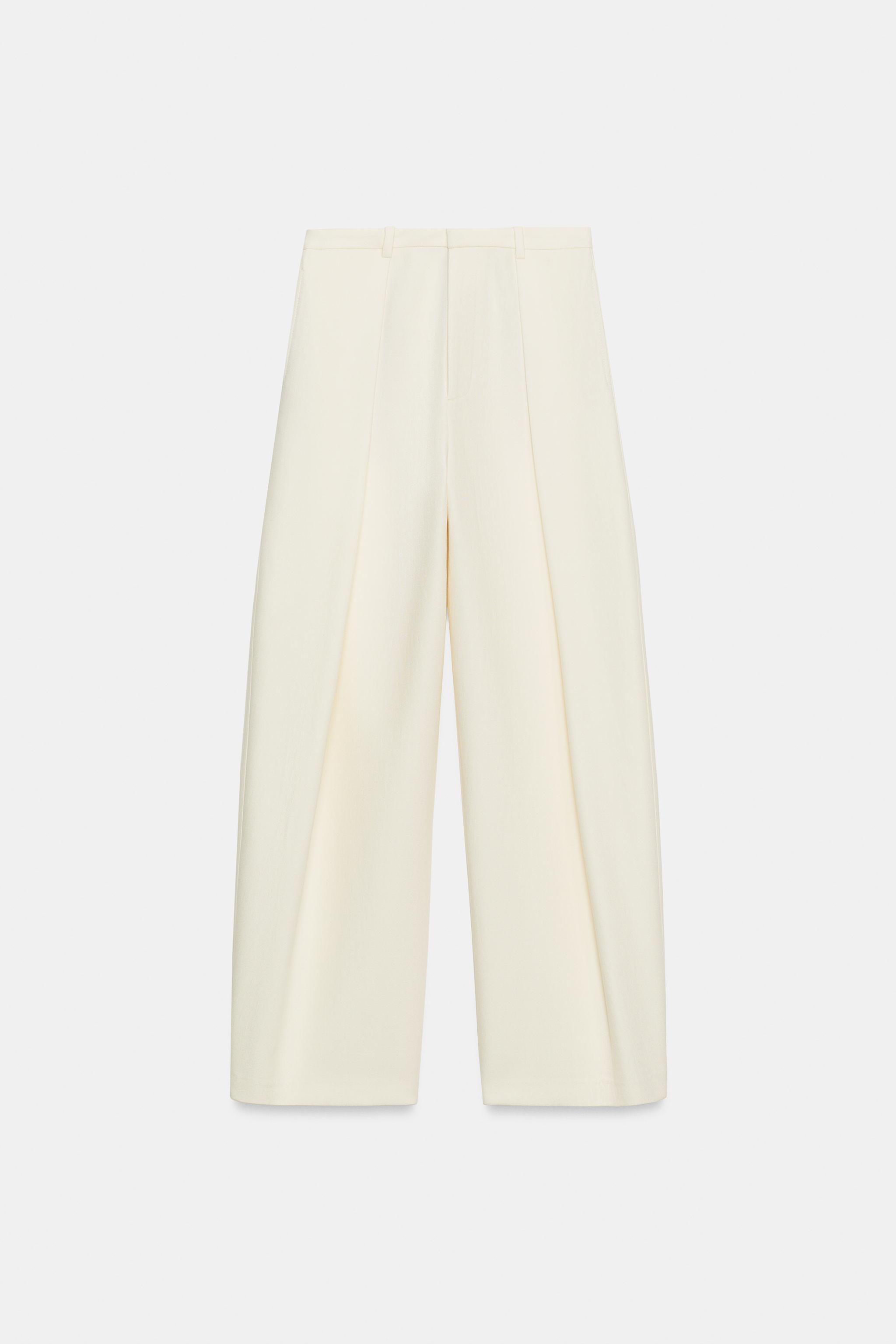 VOLUME PLEATED PANTS