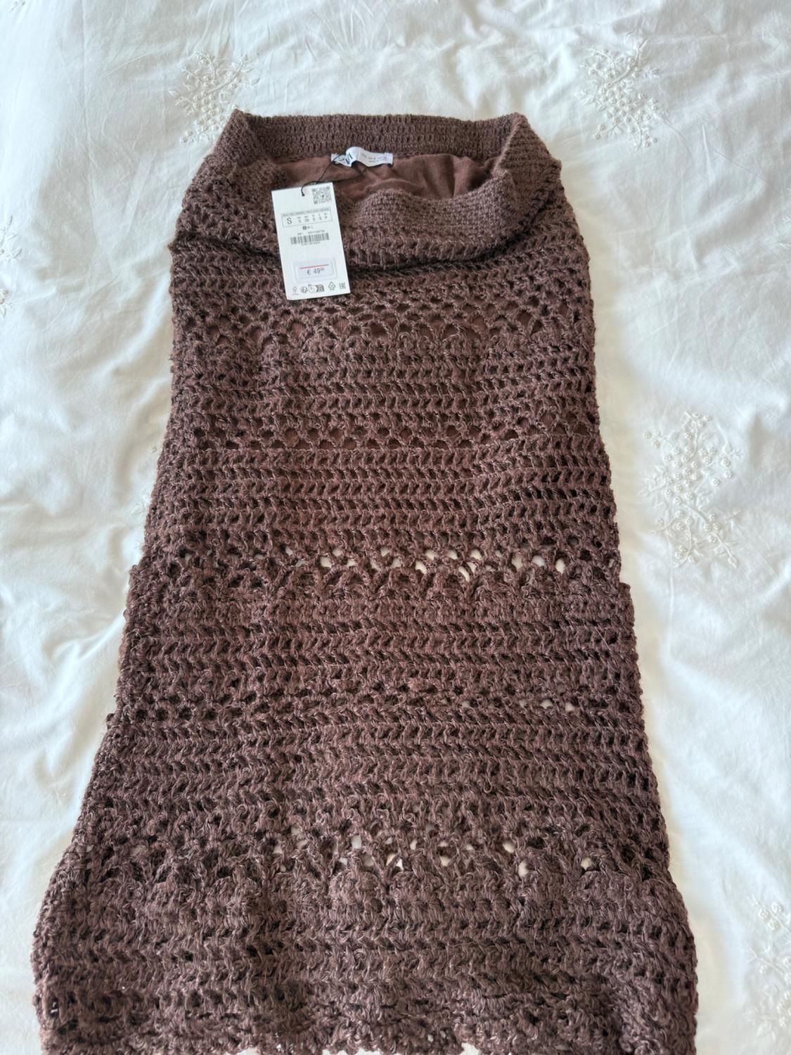 CROCHET KNIT SKIRT - Image 5