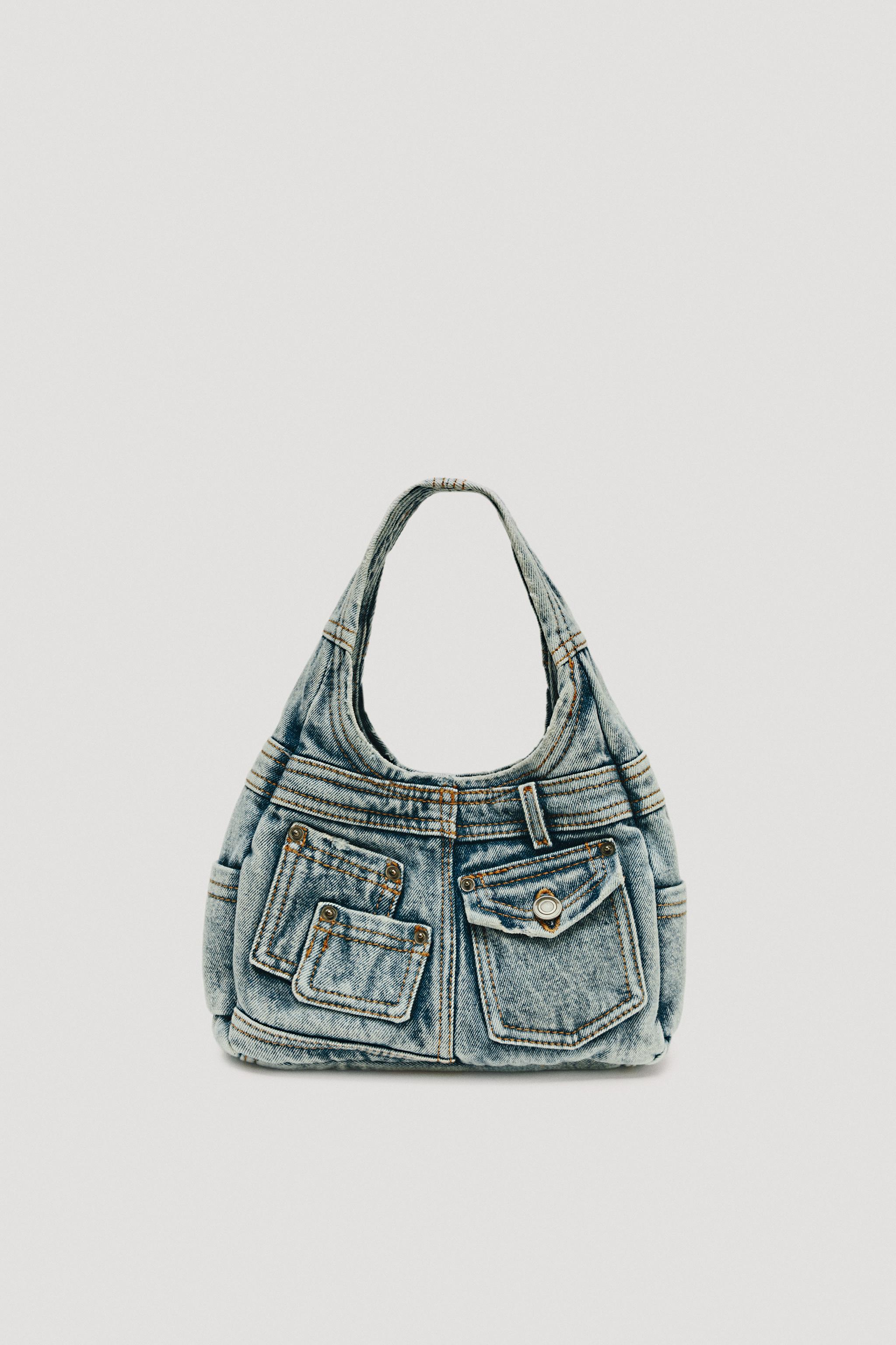 LIMITED EDITION DENIM BAG - Denim Blue | ZARA United States