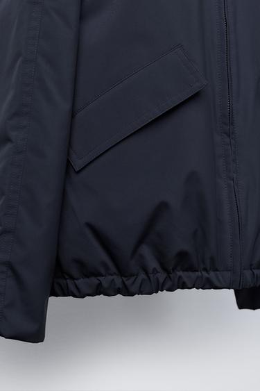 REVERSIBLE AND WATER-REPELLENT CHECK JACKET BENSIMON ® X ZARA - Navy blue by Zara - Image 6
