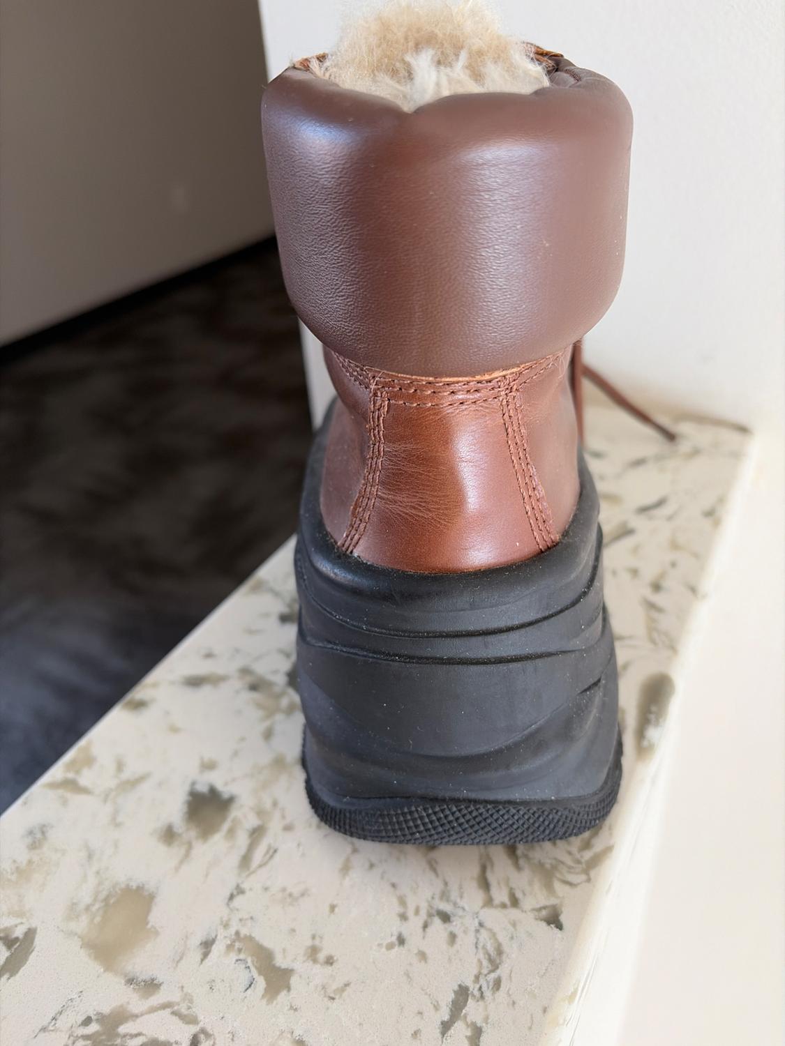 LEATHER BOOTS  LIMITED EDITION LEATHER FLEECE - Image 3