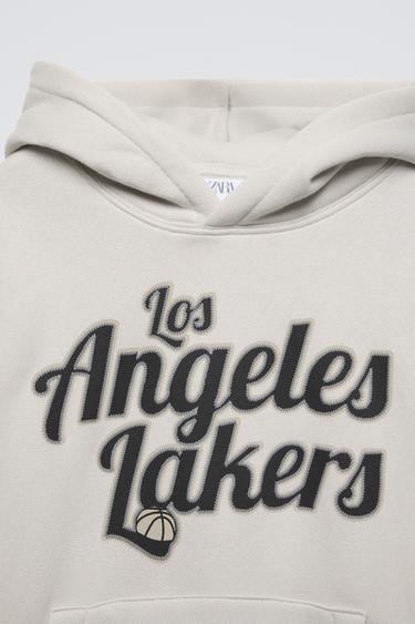 LOS ANGELES LAKERS NBA © HOODIE - Ecru by Zara - Image 2