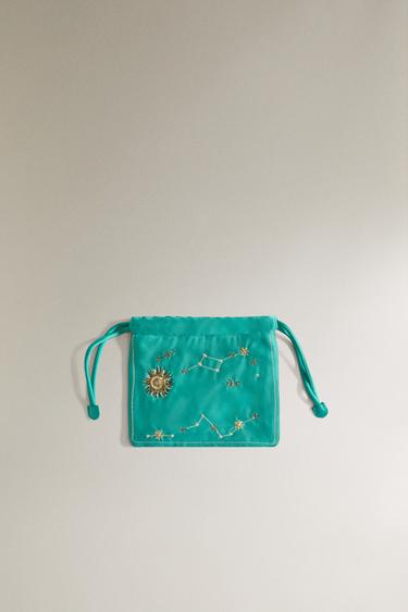 EMBROIDERED SMALL BAG | MARISA BERENSON - Sky Blue by Zara - Image 2