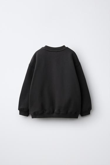 BEAR PATCH SWEATSHIRT — Dark anthracite 2