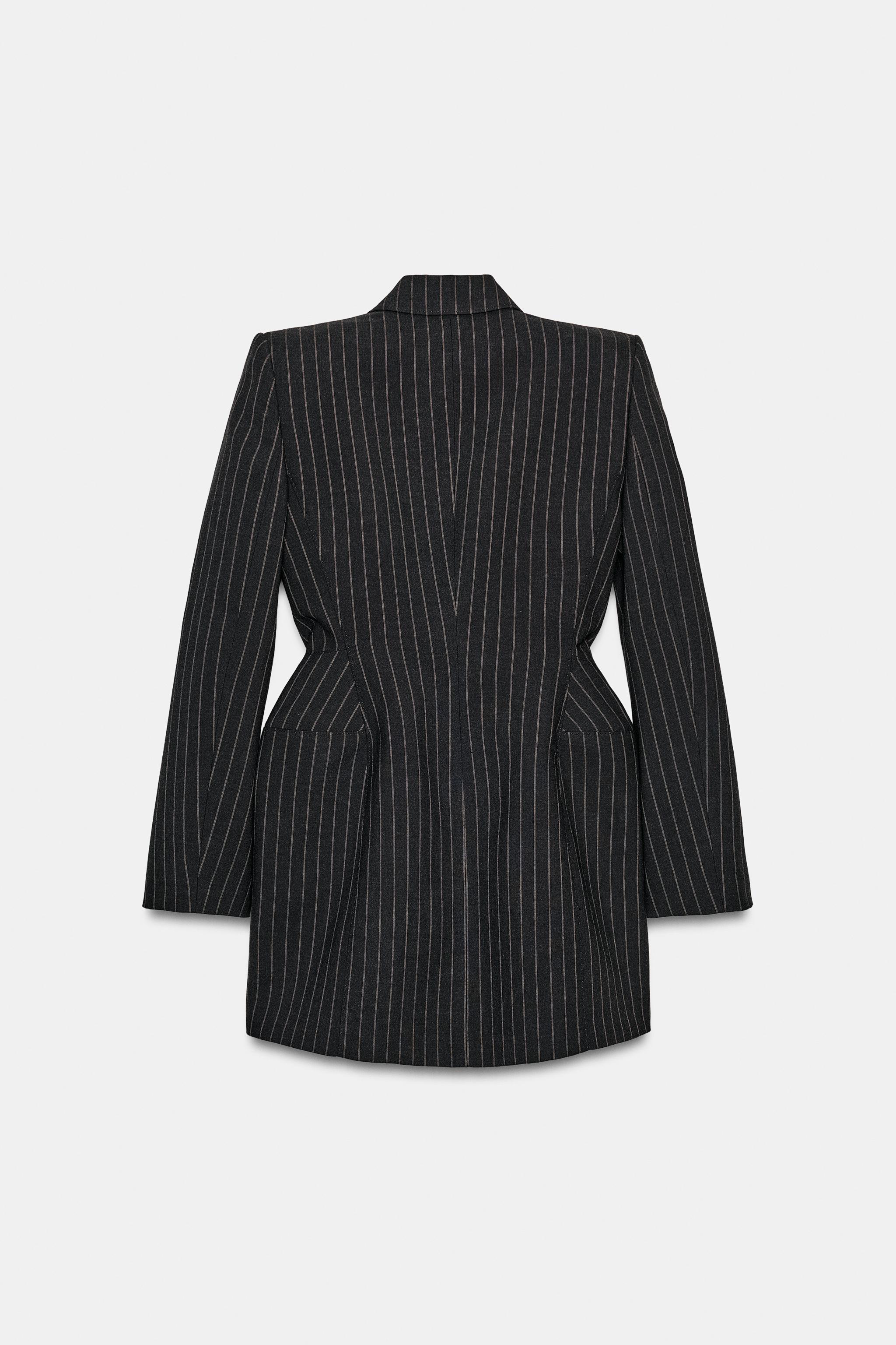 ZW COLLECTION PINSTRIPE BLAZER DRESS